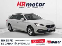 Usado Seat Leon Style 151 CV (111 kW) 2021 Blanco Familiar