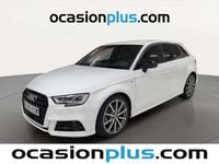 Usado Audi A3 Sportback S-Line 116 CV (85 kW) 2019 Blanco Utilitario