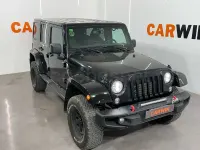Usado Jeep Wrangler Unlimited Sahara 200 CV (147 kW) 2018 Negro SUV