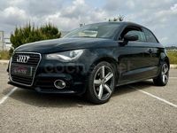 Usado Audi A1 Attraction 86 CV (63 kW) 2010 Negro Utilitario