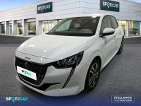 Usado Peugeot 208 Allure 100 CV (73 kW) 2020 Blanco Utilitario