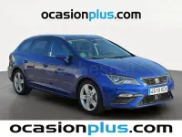 Usado Seat Leon FR 150 CV (110 kW) 2017 Azul Familiar