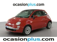 Usado Fiat 500C Lounge 69 CV (50 kW) 2015 Rojo Descapotable