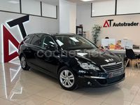 Usado Peugeot 308 SW Access 130 CV (95 kW) 2015 Negro Familiar