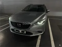 Usado Mazda 6 Luxury 150 CV (110 kW) 2015 Gris / plata Familiar
