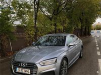 Usado Audi A5 Sportback S-Line 190 CV (139 kW) 2017 Gris / plata Utilitario