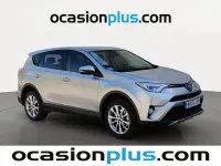 Usado Toyota RAV4 Hybrid Advance 197 CV (144 kW) 2017 Gris plata SUV