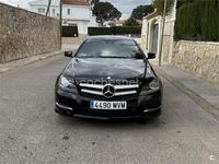 Usado Mercedes C250 204 CV (150 kW) 2013 Negro Coupe