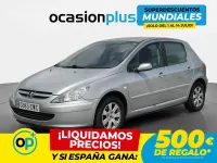Usado Peugeot 307 110 CV (80 kW) 2004 Gris Utilitario