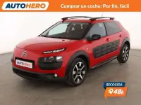 Usado Citroën C4 Cactus PureTech 82 CV (60 kW) 2017 Rojo Utilitario