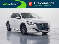 Usado Peugeot e-208 Allure 100 kW (136 CV) 2021 Blanco Utilitario