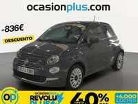 Usado Fiat 500 Lounge 69 CV (50 kW) 2019 Gris Utilitario