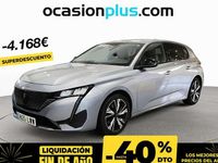 Usado Peugeot 308 Allure 131 CV (96 kW) 2022 Gris Utilitario