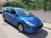 Usado Peugeot 307 110 CV (80 kW) 2005 Azul Familiar