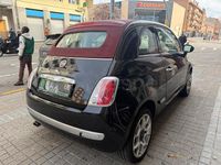 Usado Fiat 500C Lounge 69 CV (50 kW) 2015 Negro Descapotable