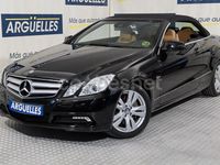 Usado Mercedes E350 Avantgarde 265 CV (194 kW) 2011 Negro Descapotable