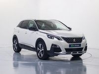 Usado Peugeot 3008 GT-line 130 CV (95 kW) 2018 Blanco SUV