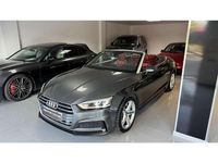 Usado Audi A5 Cabriolet S-Line 190 CV (139 kW) 2018 Gris Descapotable