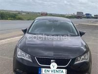 Usado Seat Leon Style 110 CV (80 kW) 2016 Negro Berlina