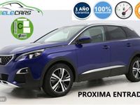 Usado Peugeot 3008 Allure 120 CV (88 kW) 2017 Azul SUV
