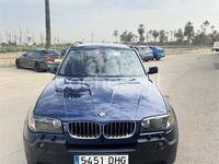 Usado BMW X3 204 CV (150 kW) 2006 Azul SUV