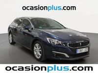 Usado Peugeot 508 Allure 150 CV (110 kW) 2017 Azul Familiar