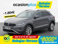 Usado VW T-Roc Life 110 CV (80 kW) 2024 Gris SUV