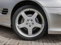 Usado Mercedes SL500 306 CV (225 kW) 2002 Gris / plata Descapotable