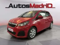 Usado Peugeot 108 82 CV (60 kW) 2018 Rojo Utilitario