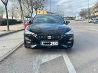 Usado Seat Leon FR 150 CV (110 kW) 2022 Negro Berlina