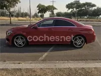 Usado Mercedes CLA200 AMG line 136 CV (100 kW) 2015 Rojo Coupe
