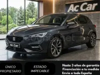 Usado Seat Leon FR 150 CV (110 kW) 2023 Gris / plata Berlina