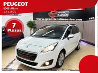 Usado Peugeot 5008 Allure 120 CV (88 kW) 2014 Blanco Monovolumen