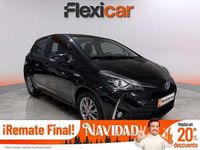 Usado Toyota Yaris Hybrid Active 101 CV (74 kW) 2018 Negro Berlina