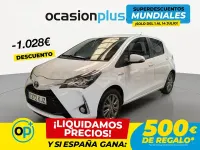 Usado Toyota Yaris Hybrid Active 100 CV (73 kW) 2018 Blanco Berlina