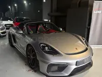 Usado Porsche Boxster Spyder 420 CV (308 kW) 2020 Gris / plata Descapotable