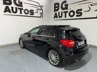 Usado Mercedes A200 AMG line 136 CV (100 kW) 2014 Negro Berlina
