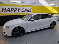 Usado Audi A5 Sportback S-Line 150 CV (110 kW) 2015 Blanco Utilitario