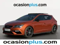 Usado Seat Leon CUPRA 300 CV (220 kW) 2018 Naranja Utilitario