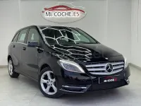 Usado Mercedes B180 109 CV (80 kW) 2012 Negro Utilitario
