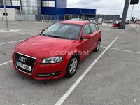 Usado Audi A3 Ambition 140 CV (102 kW) 2013 Rojo Berlina