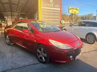 Usado Peugeot 307 CC Sport 136 CV (100 kW) 2008 Granate Descapotable