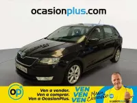 Usado Skoda Rapid Ambition 105 CV (77 kW) 2014 Negro Utilitario