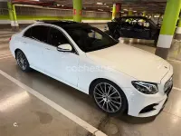 Usado Mercedes E220 194 CV (142 kW) 2017 Blanco Berlina