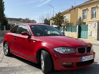 Usado BMW 120 Coupé 177 CV (130 kW) 2009 Rojo Coupe