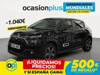 Usado Citroën C3 PureTech 83 CV (61 kW) 2024 Negro Berlina
