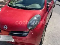 Usado Nissan Micra Tekna 80 CV (58 kW) 2005 Rojo Berlina