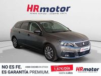 Usado Peugeot 308 Allure 131 CV (96 kW) 2021 Gris Utilitario