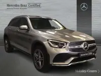 Usado Mercedes GLC300e 313 CV (230 kW) 2021 Plateado Coupe