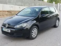 Usado VW Golf VI Advance 122 CV (89 kW) 2009 Negro Utilitario